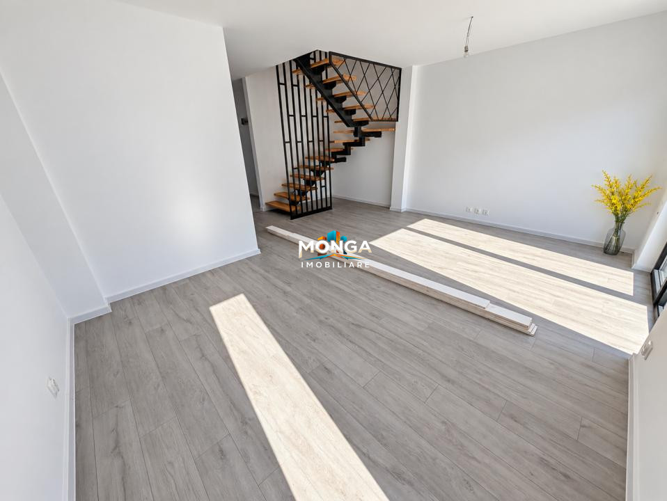 Casă înșiruită 3 camere 80 mp | 0 Comision | Otopeni | P+1+mansarda