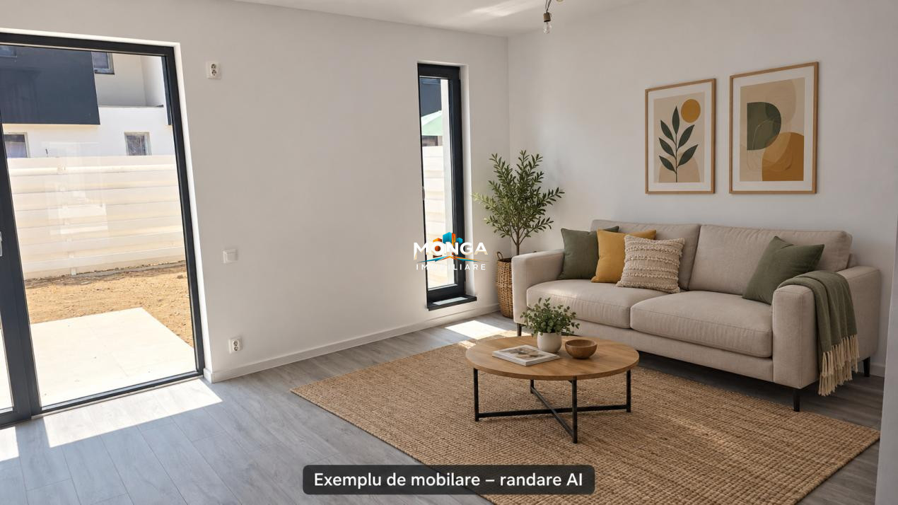 Casă înșiruită 3 camere 80 mp | 0 Comision | Otopeni | P+1+mansarda