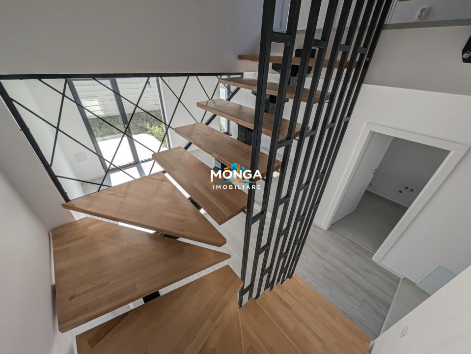 Casă înșiruită 3 camere 80 mp | 0 Comision | Otopeni | P+1+mansarda