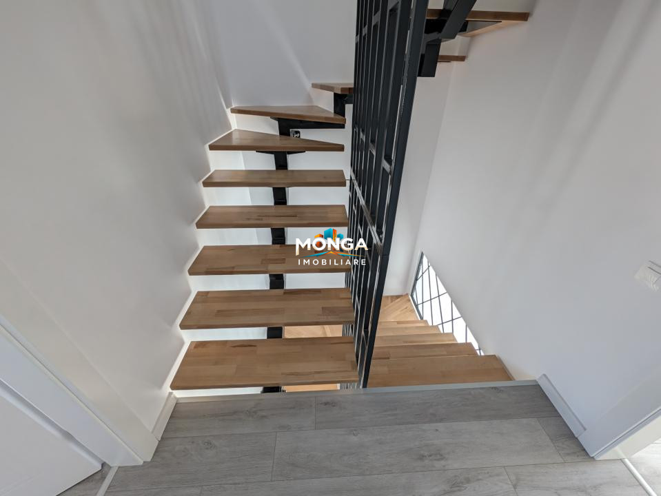 Casă înșiruită 3 camere 80 mp | 0 Comision | Otopeni | P+1+mansarda