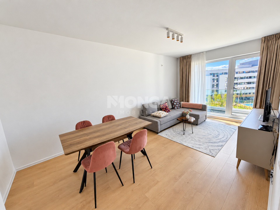 Apartament 2 camere 52mp | 0 Comision | Atria Urban Resort | Mobilat | Inchiriat