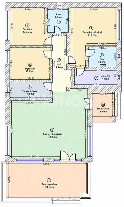 Casa 4 camere 133 mp | 0 Comision |Balotesti Dumbraveni | 568mp teren