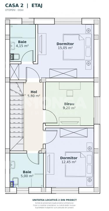 Duplex 4 camere 98mp | 0 Comision | Otopeni, Odai | Finisaje la alegere