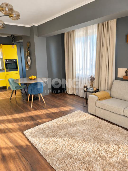 Apartament 2 camere 72mp | 0 Comision | Straulesti | Mobilat | 2 bai